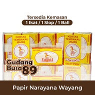 Kertas Narayana Wayang / Papir Paper Narayana (1 Slop & 1 Ball)