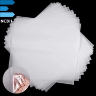 NCB11 4pcs โปร่งใสโปร่งใส กระดาษกันโคลงปักลาย ละลายได้ สะดวกสบายๆ กระดาษถ่ายโอนเย็บปักถักร้อย เย็บด้วยมือที่ละลายน้ำได้ ดีไอวาย ตัวกันเปื้อนสำหรับเย็บปักถักร้อยที่ละลายน้ำได้ บ้านในบ้าน