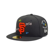 หมวกแก๊ป New Era รุ่น San Francisco Giants Scribble Black 59Fifty Cap