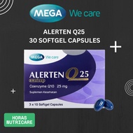MEGA WE CARE ALERTEN Q25 | COENZYME Q10 COQ10 25MG - Heart Health Vitamin Supplement
