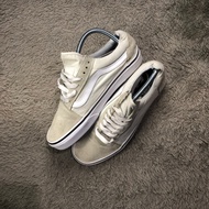 Vans Old Skool Suede Panelled White | Size 40 | A5-8