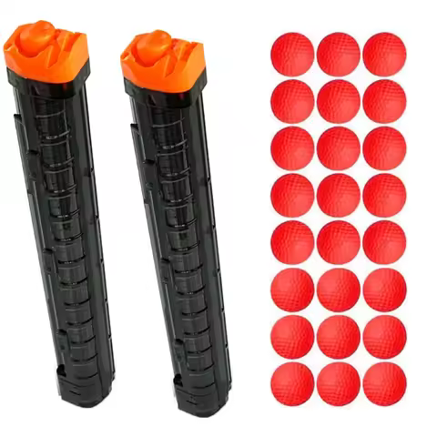 A 2-Round Reload Magazine Replacement Clip Compatible For Nerf Rival Apollo XV-700 Zeus XV-200 Blast