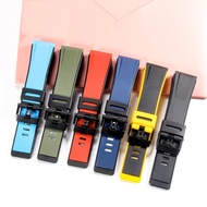 Suitable for Casio GA2000 PRG-600 PRW-6600 PRG-650 Silicone Strap Resin Bracelet Accessories 24mm