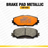 Brake pad Front brake pad new altis sienta low mettalic