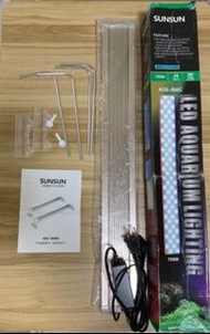 全新 水族箱 LED 燈 照明燈 LED 水草缸燈 水族箱燈架 LED支架 魚缸 淡海 草燈 拉桿 夾燈