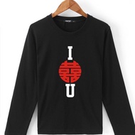 .Customization.pure Cotton Long T.long Sleeve-I Like You I 囍 U [YL0471] Amy Shop E