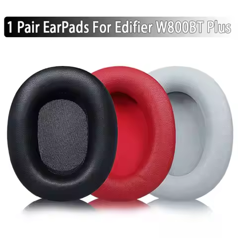 Replacement Earpads For Edifier W800BT Plus Headphone Ear Pads Cushion Soft Protein Leather Memory F