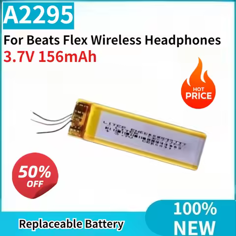 High Quality New 3.7V 156mAh A2295 Replaceable Battery for Beats Flex Wireless Headphones Battery