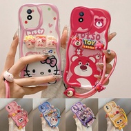 Casing VIVO Y02 Y02A Y02T Y02S Kartun boneka silikon lembut Phone casing