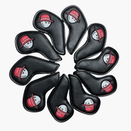New golf Iron Cover Bucket Hat Double-Sided Embroidered Club Protective Cover golf Iron Cap Cover 10