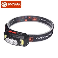 Headlamp 7 Modes 1200mAh Super Bright Waterproof LED Flashlight HX-810