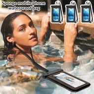 Waterproof Phone Pouch IP68 Floating Case with Lanyard for Swimming and Beach