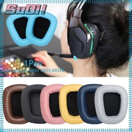 SUQI 1Pair Ear Pads Noise-Cancelling Headset Foam Pad Earbuds Cover for For Logitech G633 G933 G933S