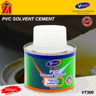 L MALL V-Tech VT300 Solvent Cement Gum PVC,UPVC Pipe Glue 100gm 500gm