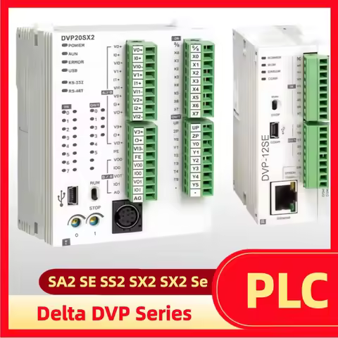 Delta PLC DVP SA2 SE SS2 SX2 SX2 series programmable controllers - high-performance, ultra-thin desi