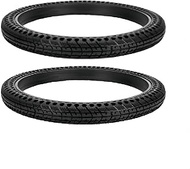 2 Pack 16" x 1.5" Bike Tyre - No Need to Inflate, 16 Inch Bicycle Tyre Round Hole Honeycomb, 16x1.75