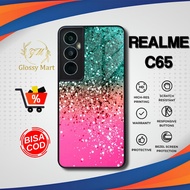 Latest Realme C65 Case Realme C65 Glitter Softcase Hardcase glossy Realme Glossy Mart Case