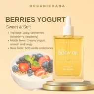 Silky Body Oil Berries Yogurt Hydrating Body Oil