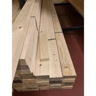 *READY STOCK* KAYU PINE PALLET KAKI MEJA DAN RANGKA PERABOT 6ft X 2.5" X 30mm