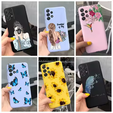 For Samsung Galaxy A13 A33 A53 A73 5G Case New Fashion Girls Soft Slim TPU Phone Case For Samsung A1