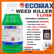 【 100% ORI 】1L 4L ROUNDUP ECOMAX KRUSH ORIGINAL weed killer  racun rumput racun lalang ecomax roundu