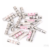 3PCS BUSSMANN Fuse Ceramic Cartridge Fuse 3A 5A 10A 13A 25mm 250V Plug Top Ceramic