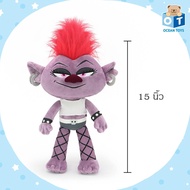 DreamWorks ลิขสิทธิ์แท้ ตุ๊กตา POPPY : trolls world tour