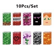 World of Warcraft Notebook Student My World Minecraft Tnt Diamond Enderman Note Book Lawn Creepers G