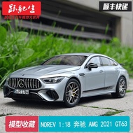 NOREV 1: 18 Benz AMG GT 4Matic 2021 C63 GT63 Alloy Car Model Car Model