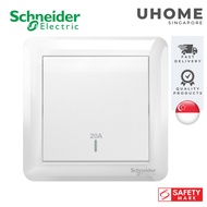 Schneider Electric 20A 250V Heater Switch White