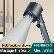 4 In 1 Massagable High Pressure Shower Head With Filter Shower Head High Pressure 3 Mode Water Saving Removable Handheld