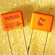 Wima 2N7 2700PF 100V P.5mm Audio grade Germany