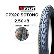 TAYAR SOTONG 18 FKR GPX20 TYRE SOTONG 18 FKR GPX20 TIRE SOTONG 18 FKR GPX20 SAMA BUNGA DUNLOP F20 18