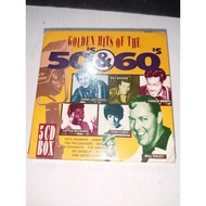 Music CD Golden Hits of the 50's and 60's