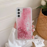 SNOOTORY For Samsung Galaxy S23 Ultra S22 Plus S21 FE A54 A34 5G Note 20 Quicksand Glitter Phone Case Cover For Samsung Galaxy A51 A71 A32 A52 A72 A13 A33 A53 A73 A14 Shockproof