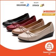 Smartchoice* Kasut Sandal Tapak Rata Wanita Gaya OL Kasut Getah Tak Licin Women Flat Sandal