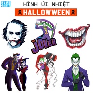 Ironed Figure, Heat Pressed Figure Joker 5