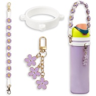 Handle Strap and Charm Set for Owala Water Bottle 24oz/32oz/40 oz,Owala water bottle accessories