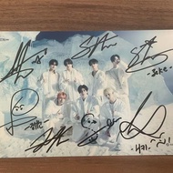 ENHYPEN Group Signature Photo Autographed by HEESEUNG JAKE SUNOO SUNGHOON Gift 2024.11,25