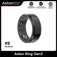 Aolon Ring Gen3 Smart Ring Swim Ring IP68 กันน้ํา แหวนอัจฉริยะ วัดชีพจร ติดตามนอน ดำน้ำลึก 300 เมตร 