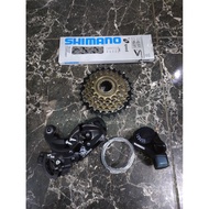 Shimano 6 Speed Groupset Thread Tourney TX35 TY300 Freewheel MTB Federal Roadbike Commuter Minion Mi