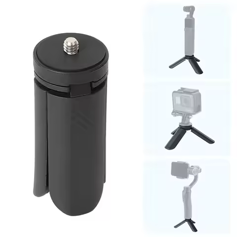 Desktop Tripod for DJI Pocket 2 3 GoPro Action 2 4 Camera for DJI Pocket 2 3 Osmo Mobile 6/5/4/3/2 S