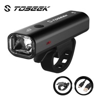 TOSEEK Bike Light Rechargeabl Waterproof Night Light For Mountain Bike Flashlight