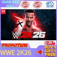 WWE 2K26 (Nintendo switch 2) Digital Download Muat turun Permainan Digital Murah Switch Game