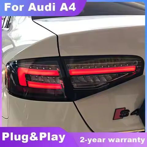 LED Tail Lamp For Audi A4 B9 2013 2014 2015 2016 A4L S4 RS4 Sedan LED Auto Taillight Assembly Dynami