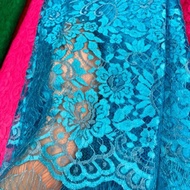 2D color semi-French lace