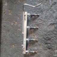 BMW E39 E46 E8X E9X ENGINE N46 FUEL RAIL COMPLETE WITH INJECTOR