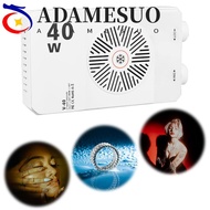 ADAMESUO RGB LED Camera Light, 40W 2800-9000K Mini LED Video Lamp, Lightweight CRI/TLCI 90+ FX 8 Mod