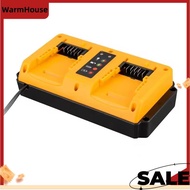 For  18v 20v Battery Charging Station- Rapid Charger Featuring 2 Ports for  DCB207 DCB206   90W Fast