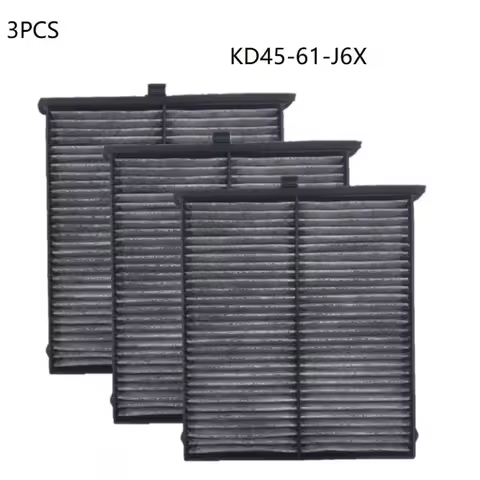 3PCS Cabin Filter For Mazda 3 BM BN 6 GJ GL CX-5 CX5 KE KF M3 M6 2013-2023 KD45-61-J6X KD4561J6X
